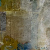 o.T., Mischtechnik, Eisenblech auf Leinwand, 80x80cm, 2021