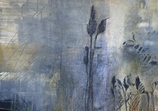 o.T., Acryl auf Leinwand, 100x140cm, 2023